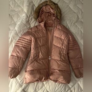 MK Kids Hooded Puffer Coat